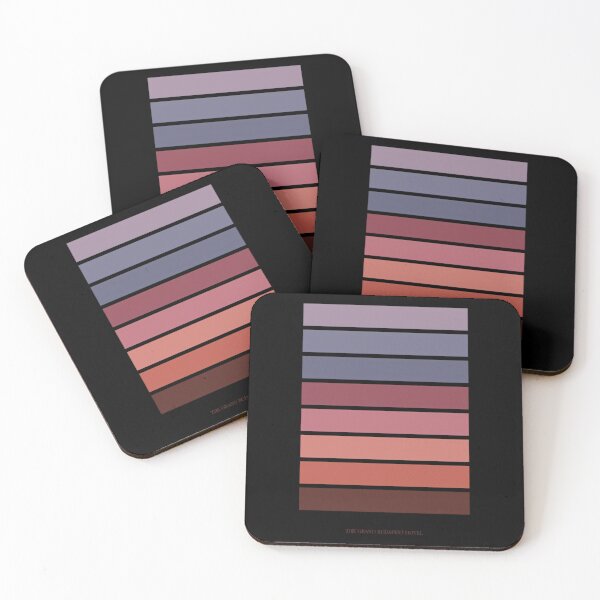 Item preview, The Grand Budapest Hotel Color Palette  	 designed and sold by wuvuhamqfd35.