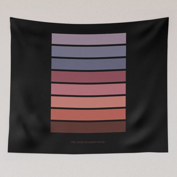 Item preview, The Grand Budapest Hotel Color Palette  	 designed and sold by wuvuhamqfd35.