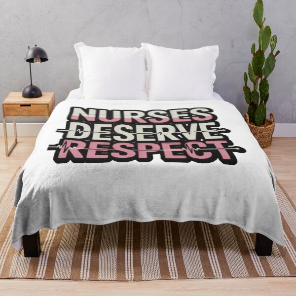Item preview, nurses strike, Nurses Deserve Respect Shirt – Support Nurse Strike T-Shirt designed and sold by MoonLightFX.