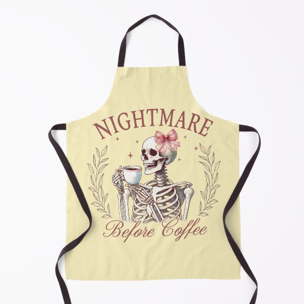 Item preview, Nightmare Before Coffee - Vintage Halloween Art designed and sold by Frame & Fold.
