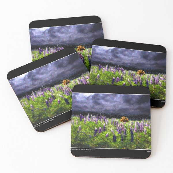 Item preview, Highland Storm #5 - On Point in the Lupine Fine Art Poster designed and sold by Wayne King.