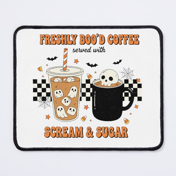 Item preview, Freshly Boo'd Coffee - PUMPKIN SPOOKY DRINKS SKULLS AND SPOOKY GHOSTS designed and sold by justyna-s28.
