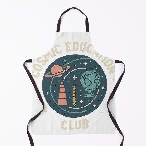 Item preview, Cosmic Education Club | Montessori Cosmic Education Retro Design designed and sold by MforMontessori.