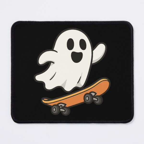 Item preview, Ghost on a Skateboard designed and sold by Prints-by-Olaf.