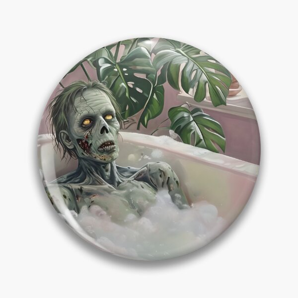 Artikelvorschau, Zombie in rosa Badewanne entworfen und verkauft von NightTimeJ.