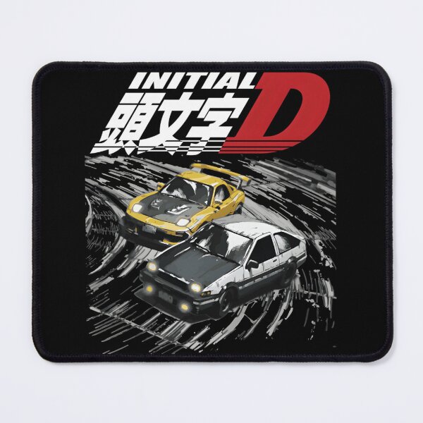 Item preview, Mountain Downhill Night Drift Racing Initial D Tandems AE86 Vs FD Rx-7 Classic designed and sold by komipydjbs39.