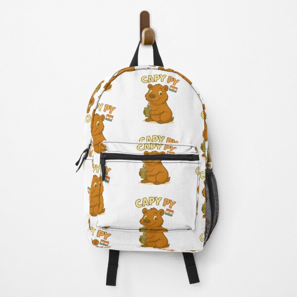 Item preview, Capy PY – Cute Capybara with Paraguayan Flag and Tereré designed and sold by CapyToon.