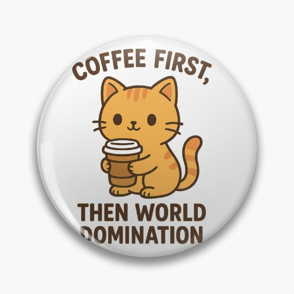 Artikelvorschau, Katze trinkt Kaffee entworfen und verkauft von BotanUta.