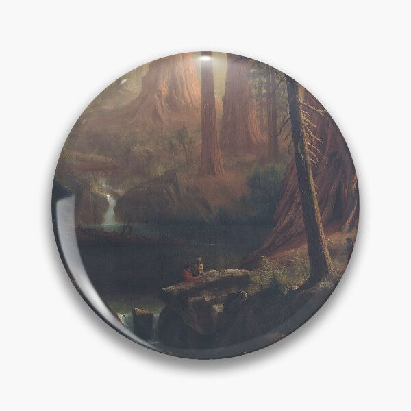 Item preview, Giant Redwood Trees of California - Albert Bierstadt designed and sold by Jon-Baran.