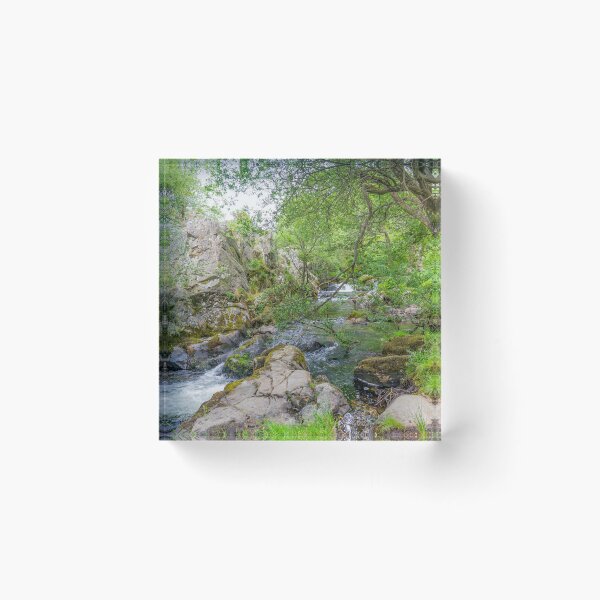 Item preview, Arfon Arddu river at Ceunant Mawr Waterfall in Llanberis, Wales designed and sold by yackers1.