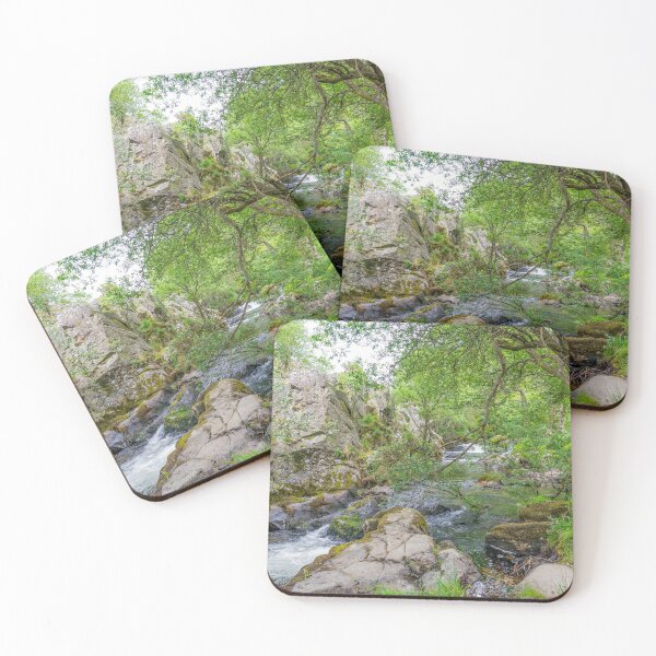 Item preview, Arfon Arddu river at Ceunant Mawr Waterfall in Llanberis, Wales designed and sold by yackers1.