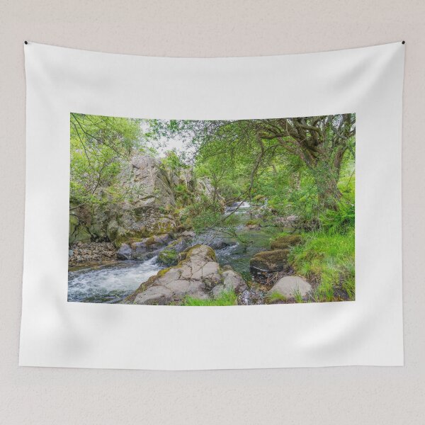 Item preview, Arfon Arddu river at Ceunant Mawr Waterfall in Llanberis, Wales designed and sold by yackers1.