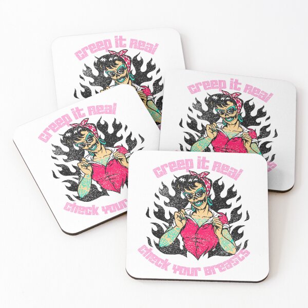 Item preview, Creep it Real Check Your Chest Breast Cancer Awareness designed and sold by SimplyStated25.