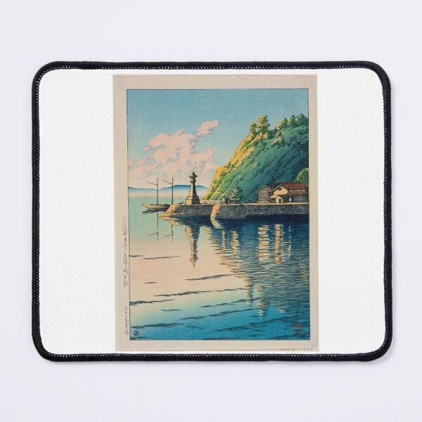 Item preview, Dawn at Mihogaseki Japanese Woodblock designed and sold by TeeARTHY.