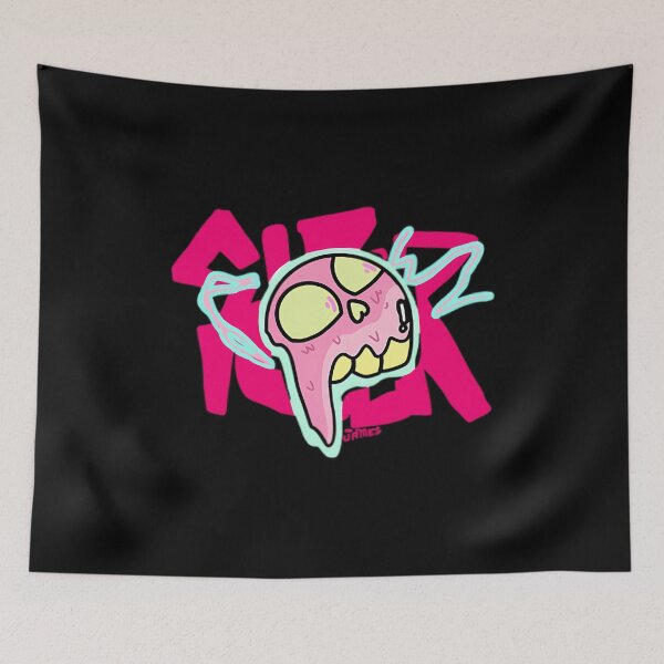 Item preview, Pink Alien Skull designed and sold by DetujackalShop.