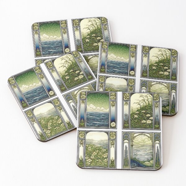 Item preview, Art Nouveau Nature Collection designed and sold by LanaGustavsson.