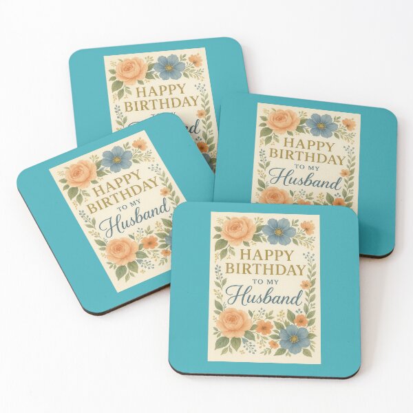 Item preview, Happy Birthday Greeting card for husband designed and sold by Flavaprints4u.