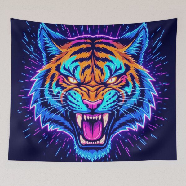 Item preview, Neon Tiger designed and sold by Gabriela McDaniel.
