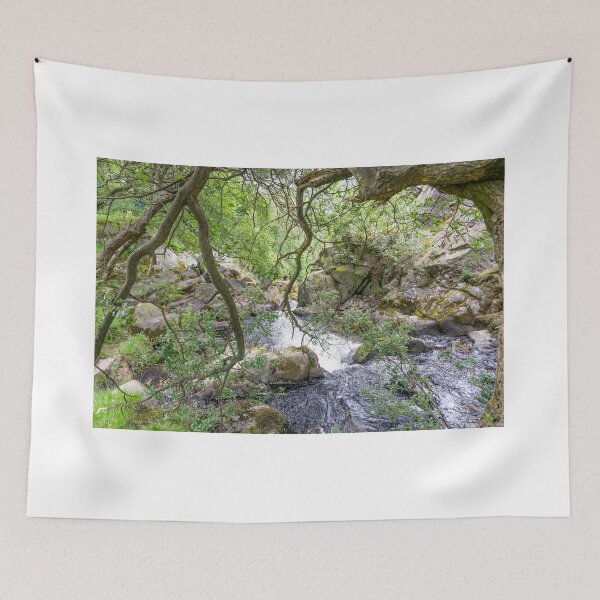 Item preview, The Afon Arddu river at Ceunant Mawr waterfall in Llanberis, Wales designed and sold by yackers1.