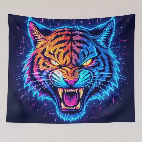 Item preview, Neon Tiger designed and sold by Gabriela McDaniel.