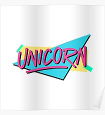 The inscription - Unicorn. Poster