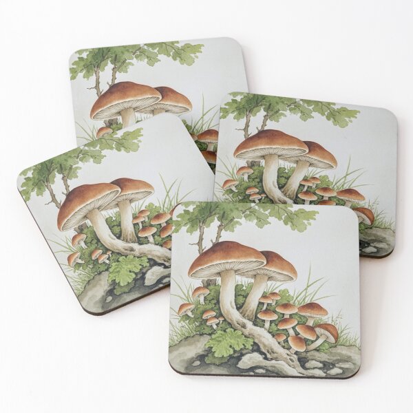 Item preview, Vintage Mushrooms designed and sold by Gabriela McDaniel.