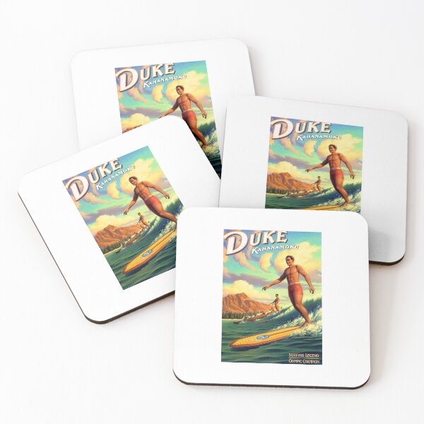 Item preview, Duke Kahanamoku Vintage Hawaii Surf designed and sold by TeeARTHY.