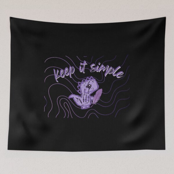 Item preview, Keep It Simple  Minimalist Quote designed and sold by DetujackalShop.