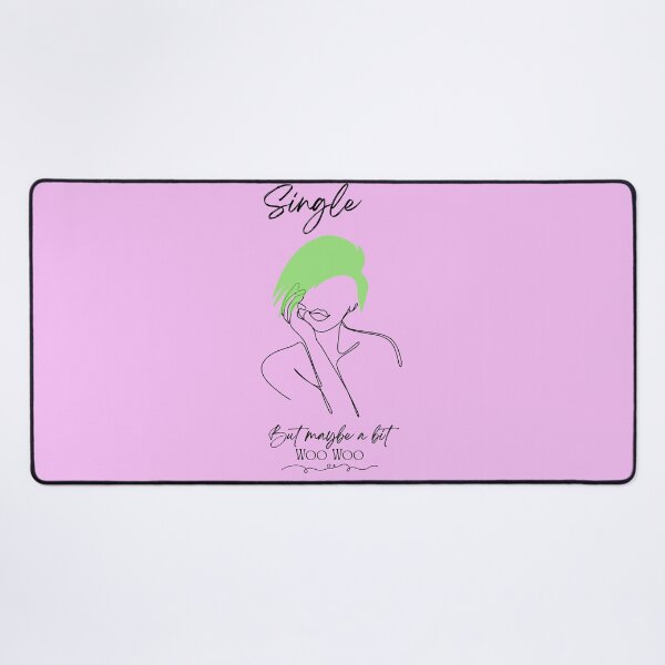 Item preview, Single and Woo Woo Short Green Trendy Asymmetrical Hair #23 designed and sold by SGillum.
