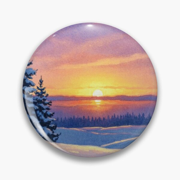 Item preview, Winter Sunset  designed and sold by Gabriela McDaniel.