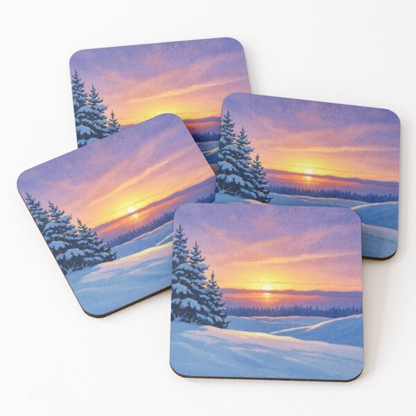 Item preview, Winter Sunset  designed and sold by Gabriela McDaniel.