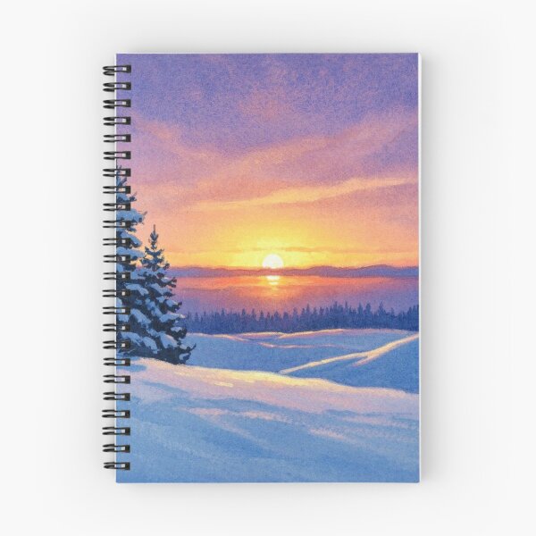 Item preview, Winter Sunset  designed and sold by Gabriela McDaniel.