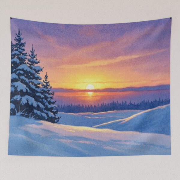 Item preview, Winter Sunset  designed and sold by Gabriela McDaniel.