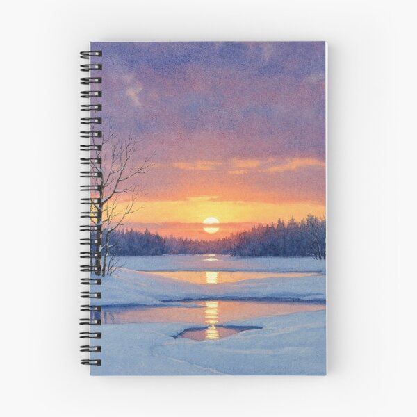 Item preview, Winter Sunset  designed and sold by Gabriela McDaniel.