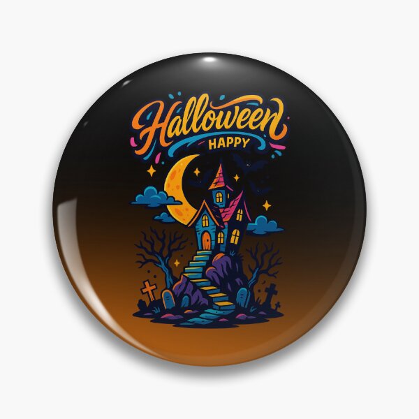 Item preview, Haunted House Halloween Crewneck  designed and sold by Xpression876.