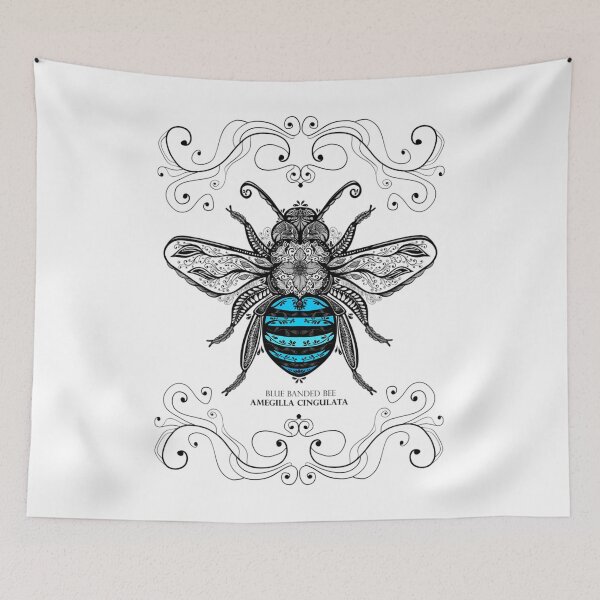 Item preview, Blue Banded Bee    	 designed and sold by mdkkgvovyeo10.