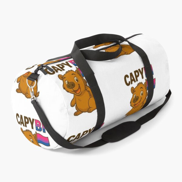 Item preview, Capy BI – Cute Capybara with Bisexual Pride Flag designed and sold by CapyToon.