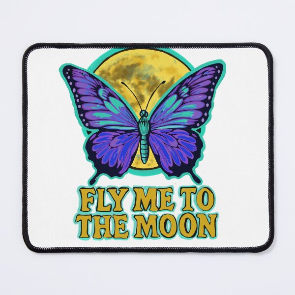 Item preview, Fly me to the moon-Dreamy Butterfly Design designed and sold by Shabi4Arts.