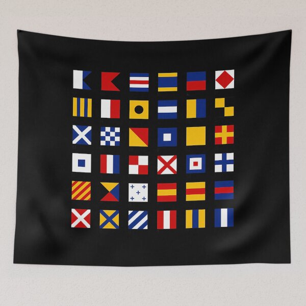 Item preview, Nautical Flags  	 designed and sold by usuhmvjvwtp91.