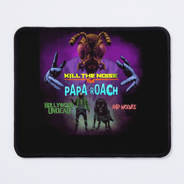 Item preview, Kill The Noise Tour Papa Roach HollyWood Undead Bad Wolves designed and sold by OlgaGutmann.
