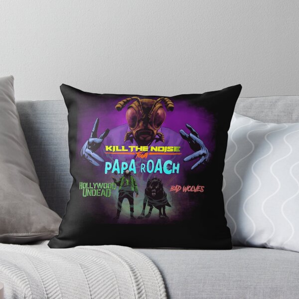 Item preview, Kill The Noise Tour Papa Roach HollyWood Undead Bad Wolves designed and sold by OlgaGutmann.