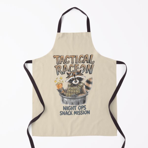 Item preview, Tactical Raccoon Night Ops Shirt – Funny Meme Raccoon T-Shirt designed and sold by MoonLightFX.
