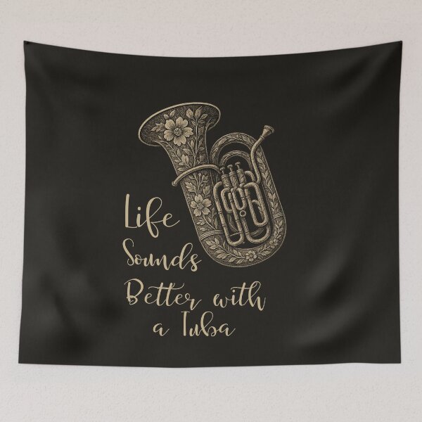Item preview, Tuba Player Gift – Perfect for Classical Music Lovers & Concert Fans designed and sold by Meandmyshop.