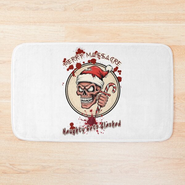 Item preview, Slasher Santa Skull Christmas Horror designed and sold by SkullTroops.