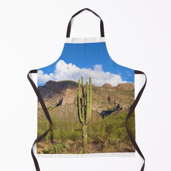 Item preview, Mighty Saguaro Cactus With Mountain View  designed and sold by simonjayphotos.
