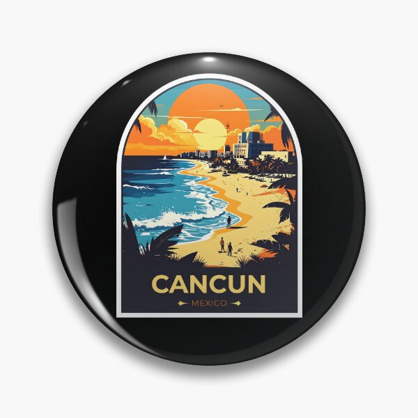 Item preview, Cancun Mexico Sticker designed and sold by TulipaGraphics.