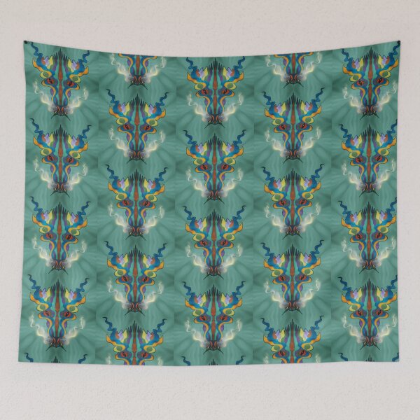 Item preview, Squiggle Line Dragon Color designed and sold by Majikat Designs.