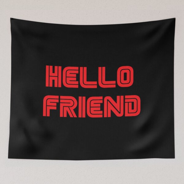 Item preview, Mr. Robot - Hello friend  	 designed and sold by oplnubbhlyt34.