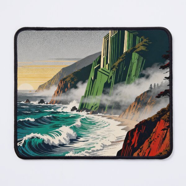 Item preview, Big Sur Legend: A Vintage Masterpiece of Coastal Majesty designed and sold by TrendSh0p.