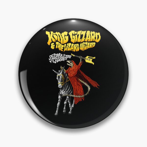 Item preview, King Gizzards & the Lizards Wizards October  11 2018 Marko Disco Tijuana designed and sold by OlgaGutmann.